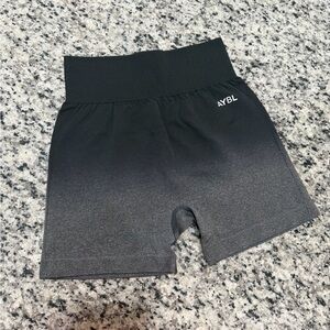 AYBL Gradient Black and Gray Shorts